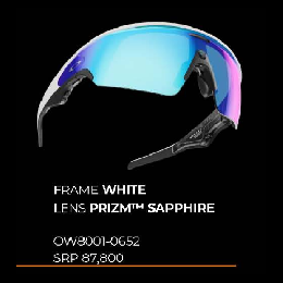 OAKLEY META VANGUARD White / PRISM SAPPHIRE