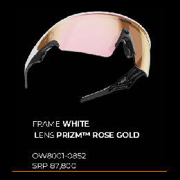 OAKLEY META VANGUARD WHITE/ PRISM ROSE GOLD