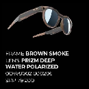 OAKLEY META HSTN BROWN /  PRISM DEEP WATER