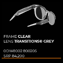OAKLEY META HSTN CLEAR / PRISM TRANSITIONS GREY